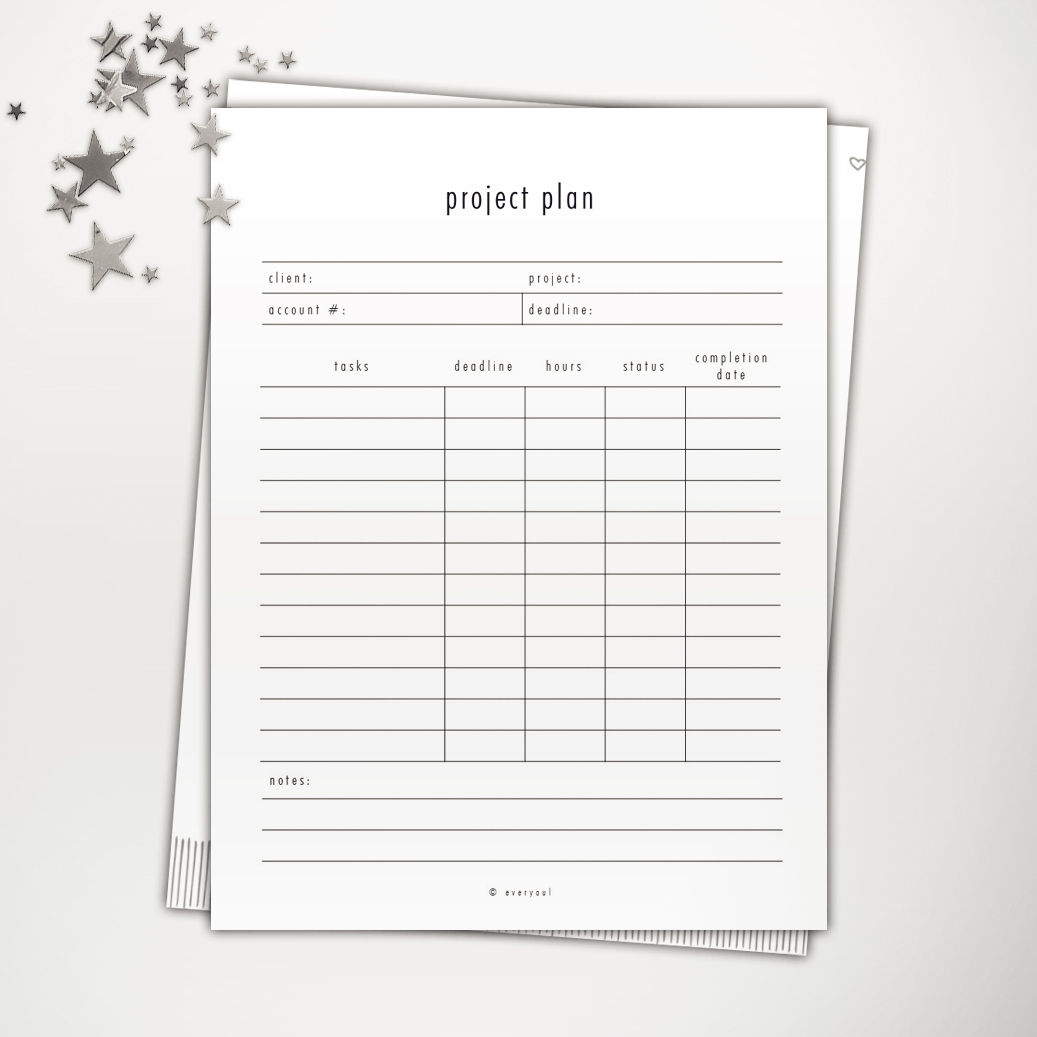 Project Plan PowerPoint Template