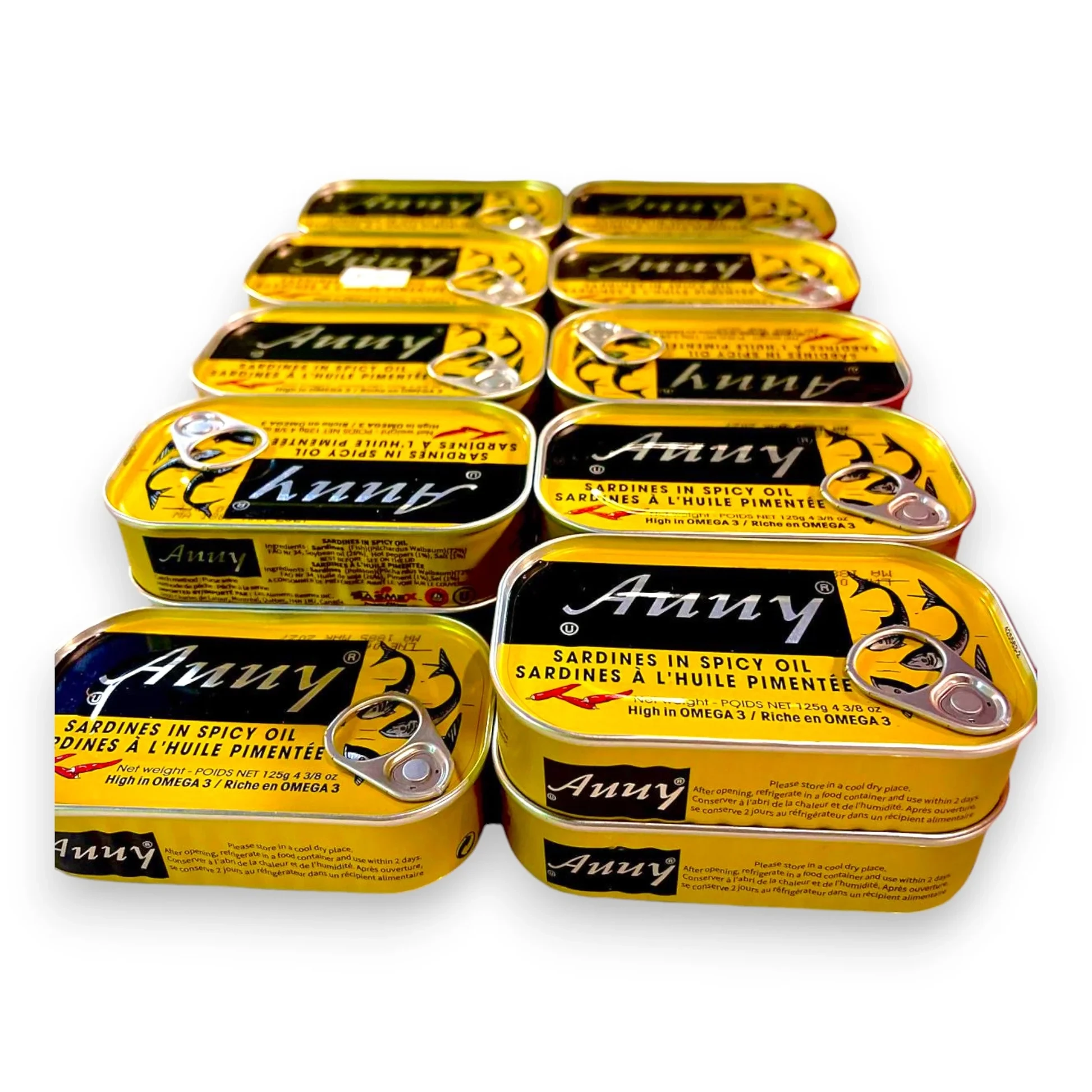 Sardine a l'huile pimentée