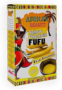 FUFU PLANTIN AFRICAN BEAUTY JAUNE