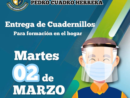 ENTREGA DE CUADERNILLO N°1