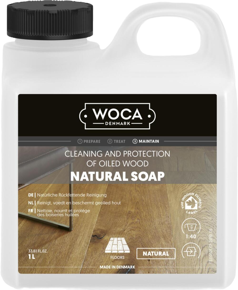 WOCA Holzbodenseife Natur 1 L