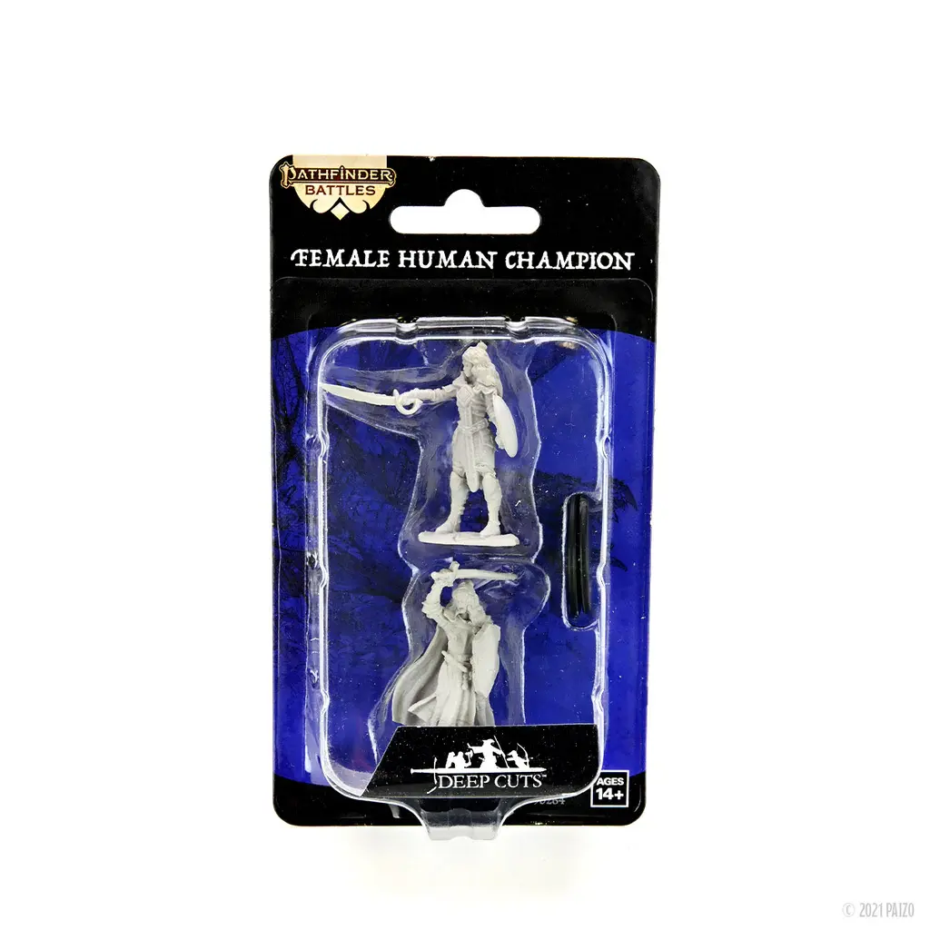 Pathfinder Deep Cuts : Female Human Champion