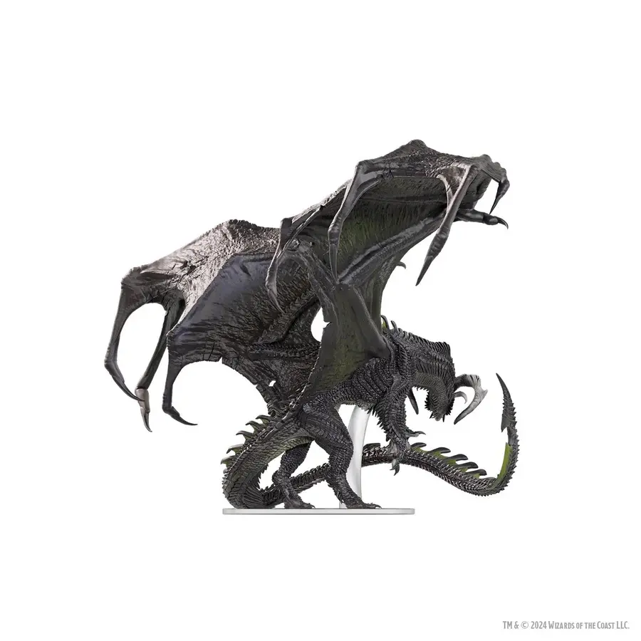 Thumbnail: Icons of the Realms: Adult Black Dragon Corruptor (Painted)