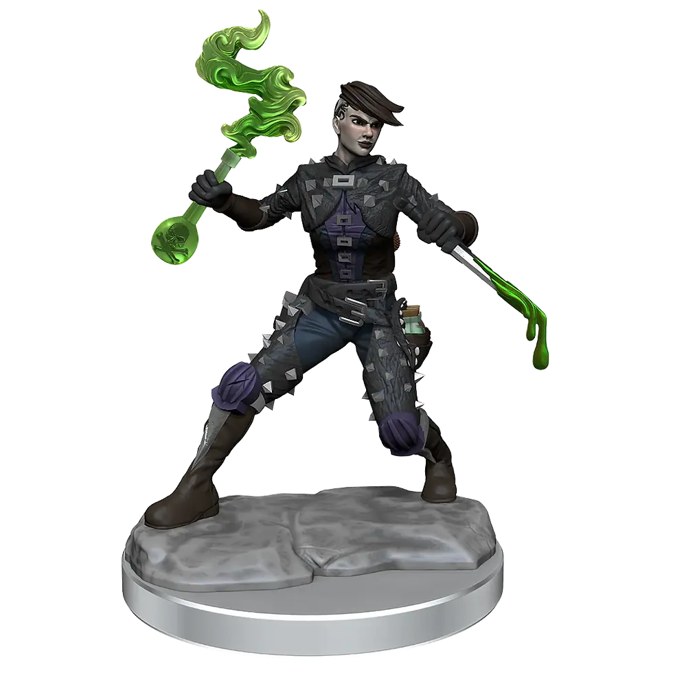 Thumbnail: D&D Frameworks: Human Rogue (Female)