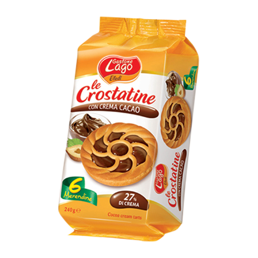 Crostatine Lago Cioccolato 240gr