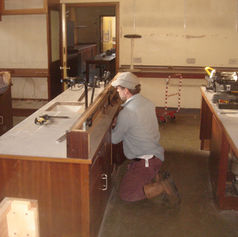 laboratory bench. Pant Sciences