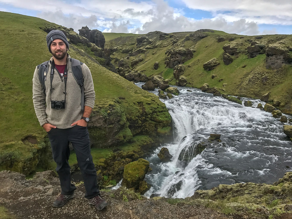 Hiking along the Skoga River