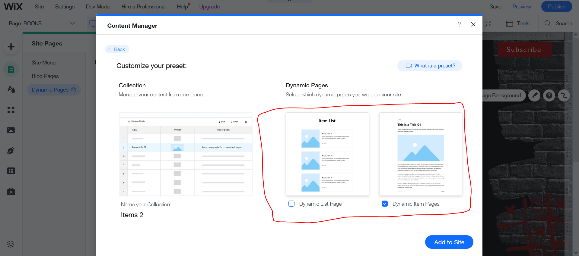 How to add a book catalogue to your author website