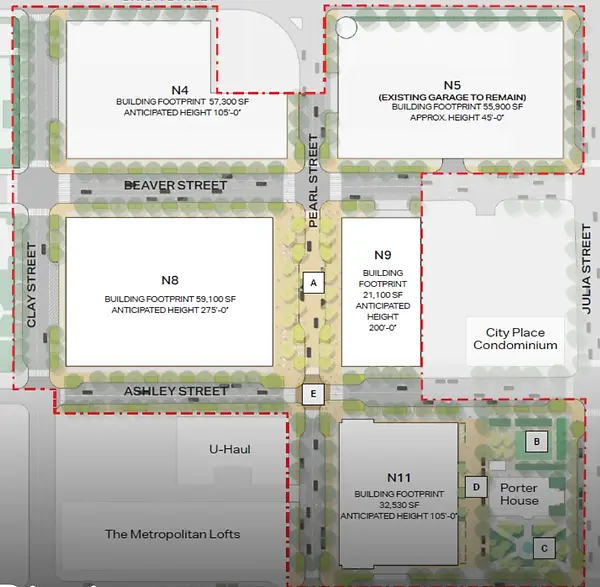 Pearl Street District Construction Jacksonville