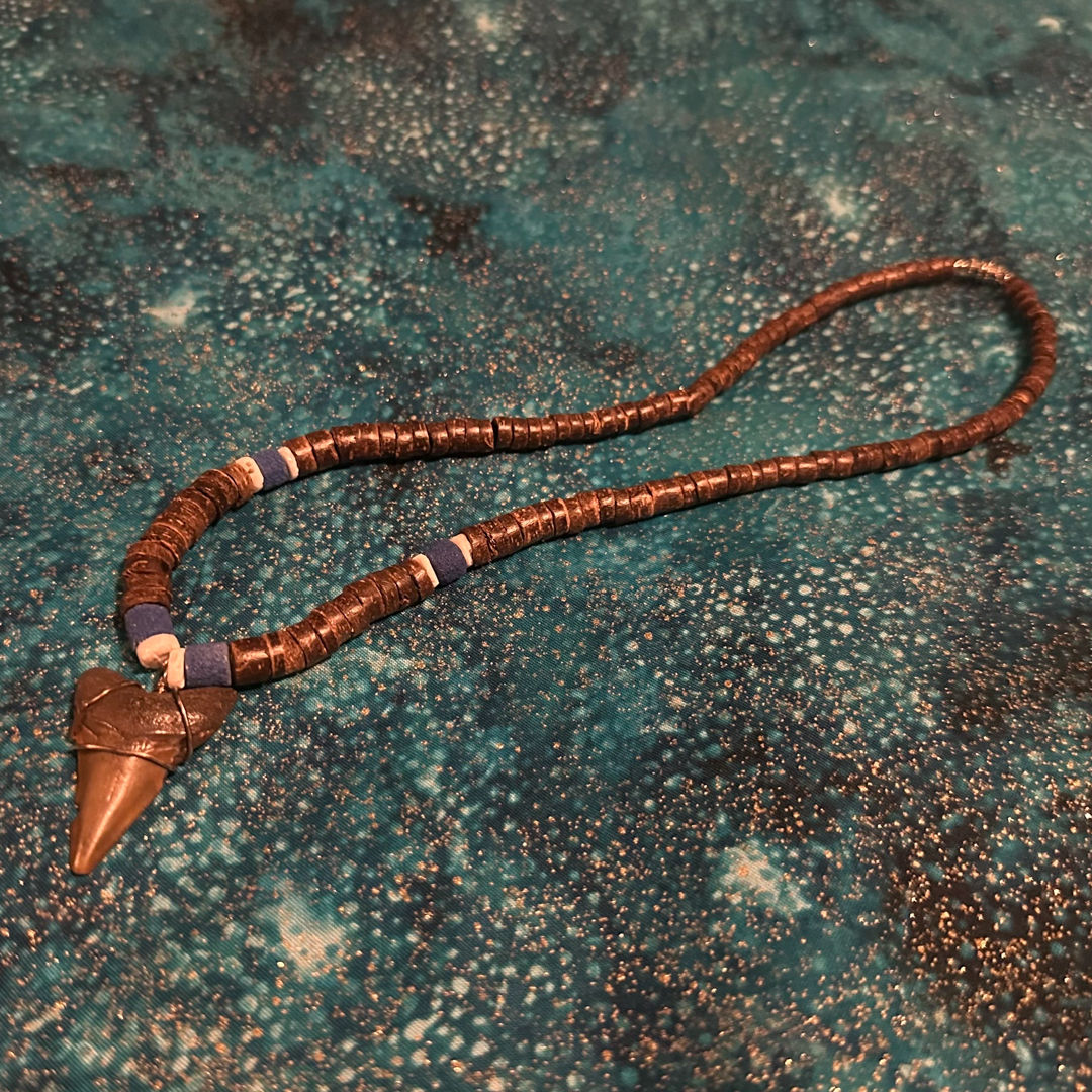 Megalodon Tooth Necklace 2"