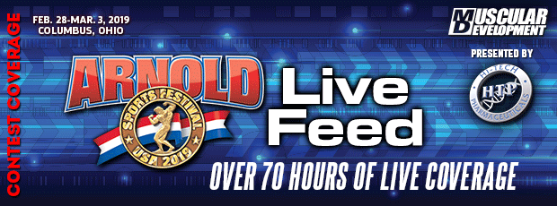 Live Stream of the 2019 Arnold Classic