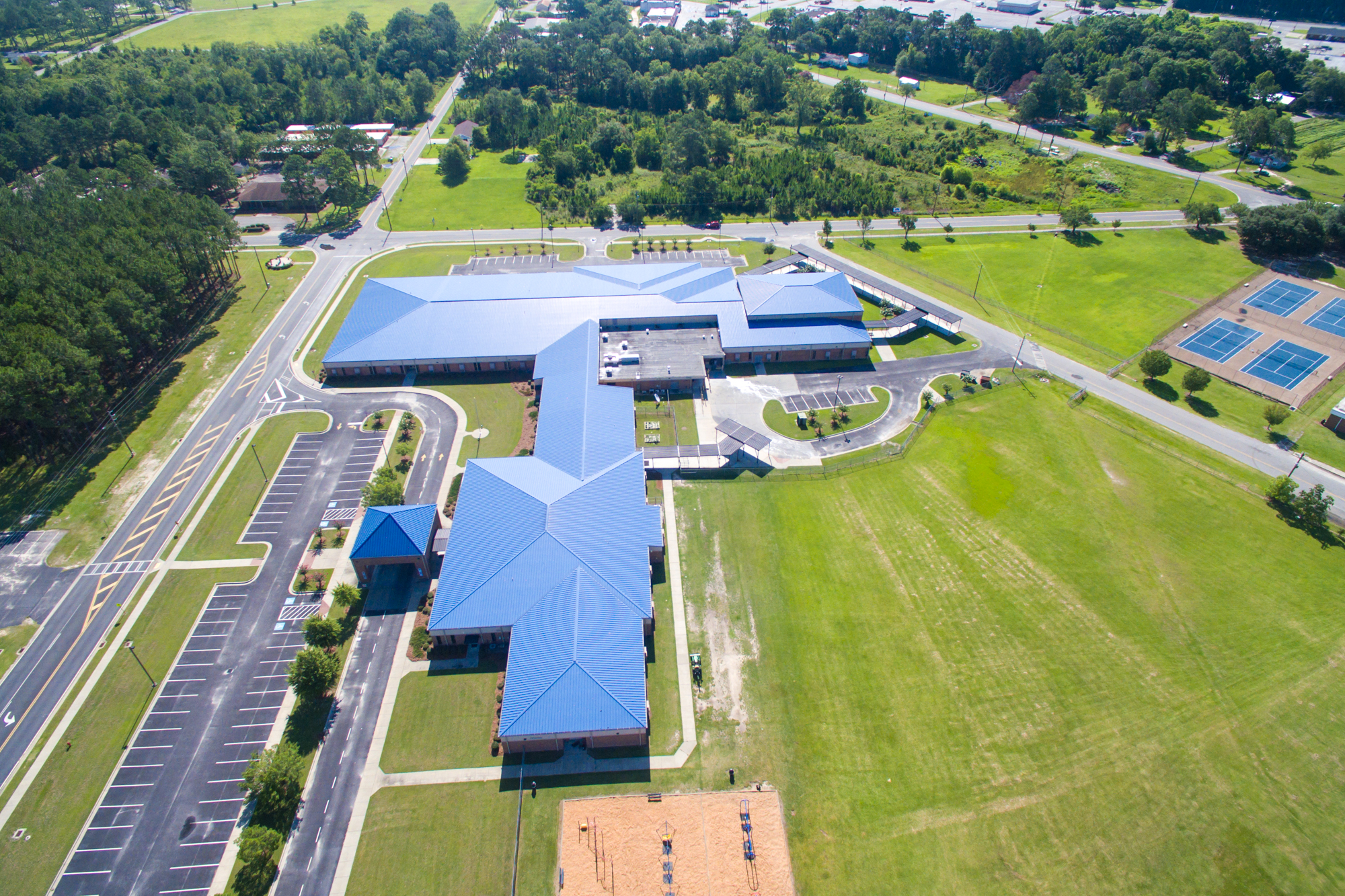 Jeff Davis Elementary School Lentile Construction
