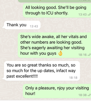 A happy patient and family!