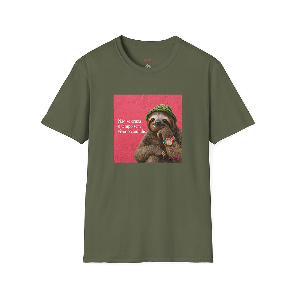 Miniatura: T-Shirt Prguiça - No Seu Tempo - Coleção Alma do Mundo