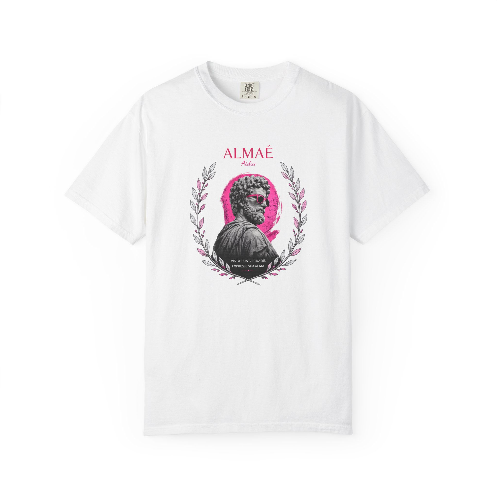 T-Shirt Imperador - Coleção Alma do Mundo - Almaé Atelier
