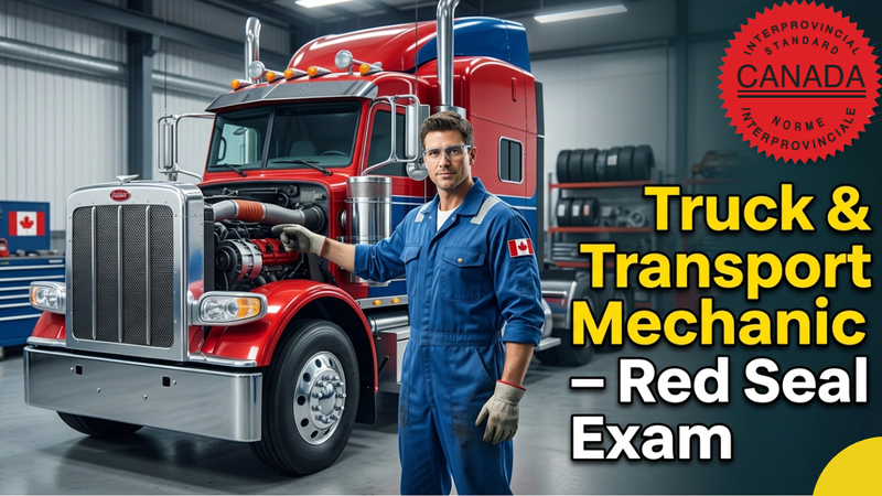 Truck and Transport Mechanic. Red Seal Exam. Skilled Trades. 