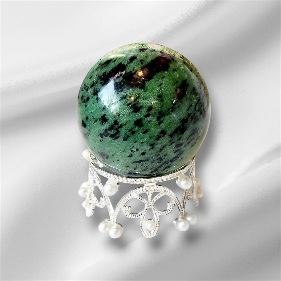 Thumbnail: Ruby Zoisite Sphere