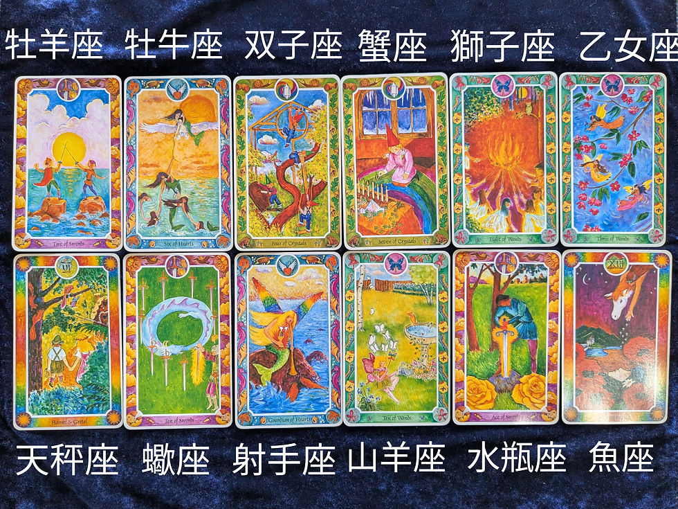 フェアリーテイルタロットからのメッセージ 12月22日~28日