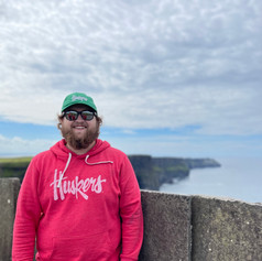 Standing in front of the Cliffs