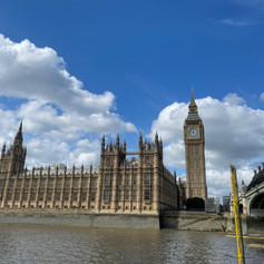 Big Ben and Parliament from the River Thames