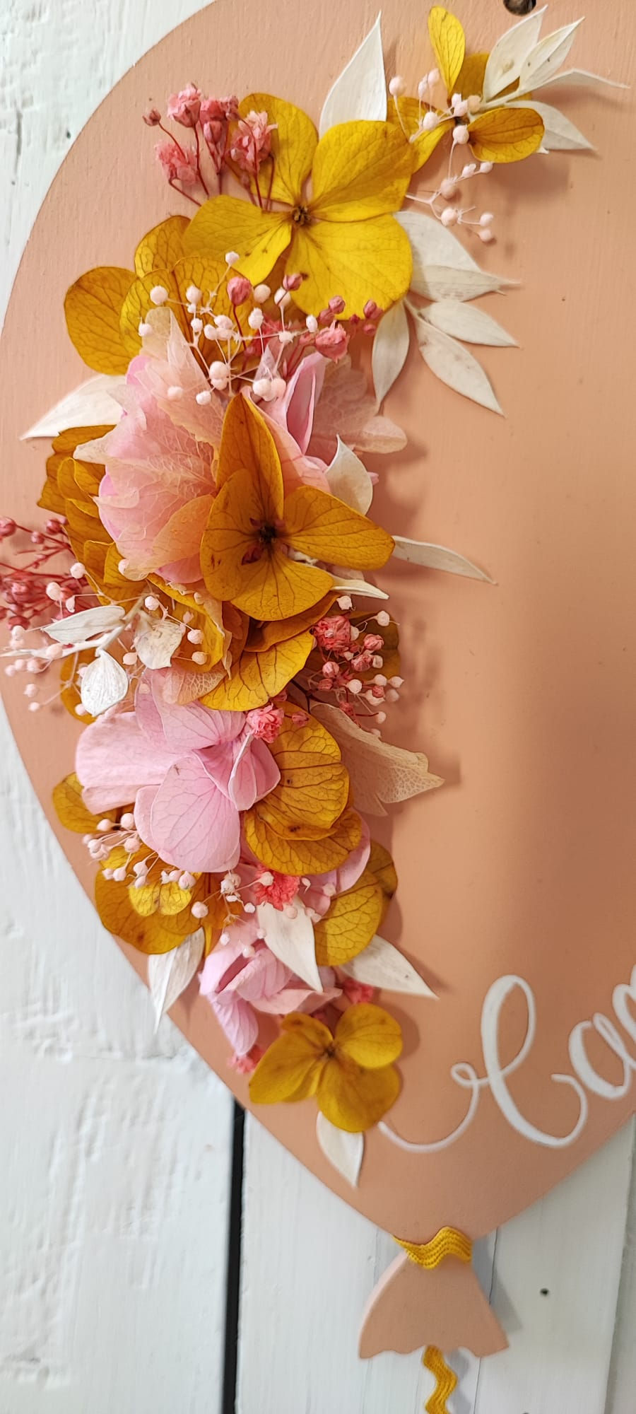 Miniature : ballon fleuri personnalisé