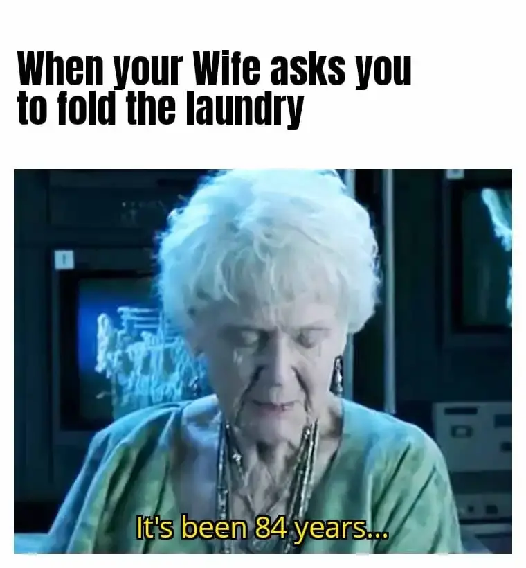 Its been 84 years - funny old married couple memes