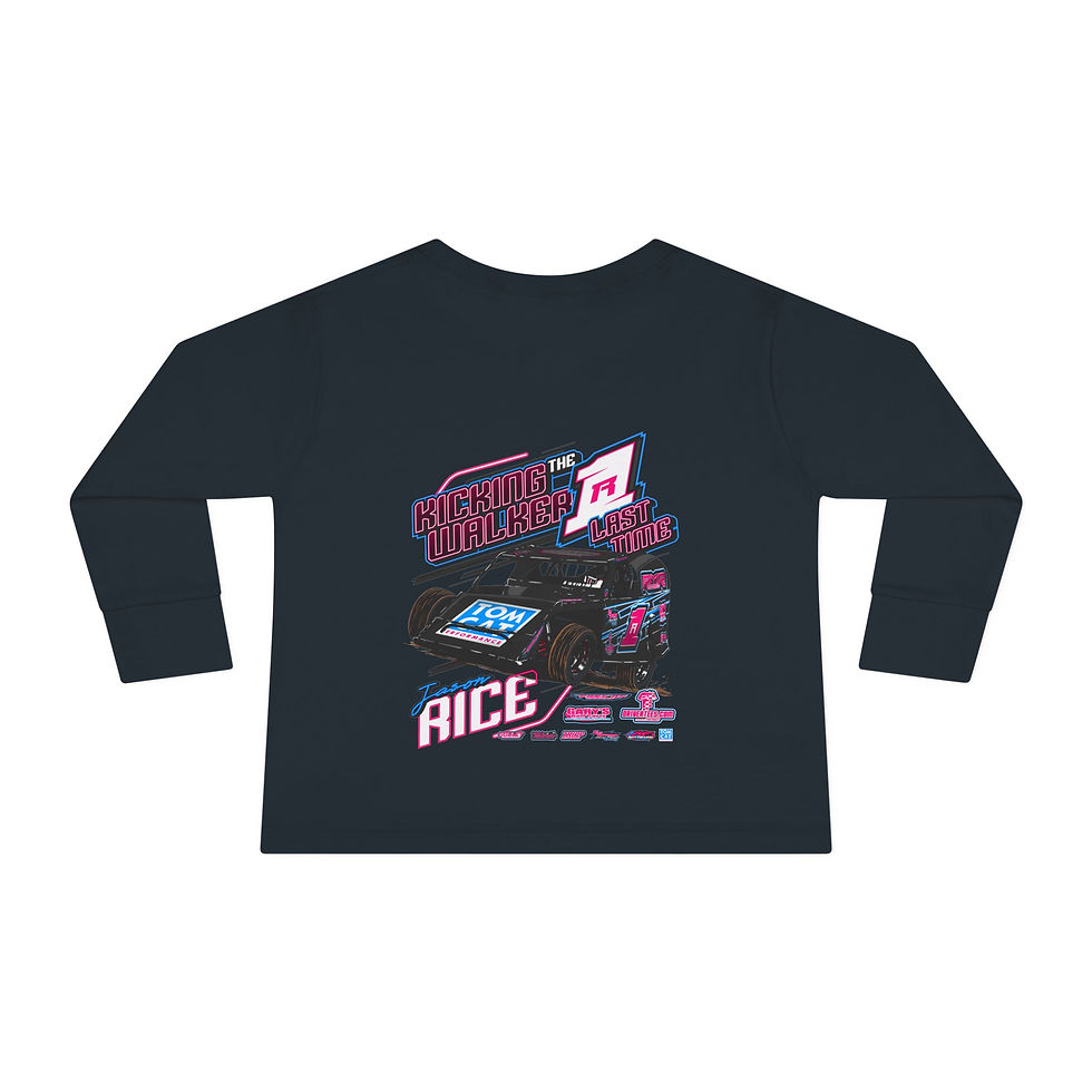 Thumbnail: Jason Rice Racing Toddler Long Sleeve Tee