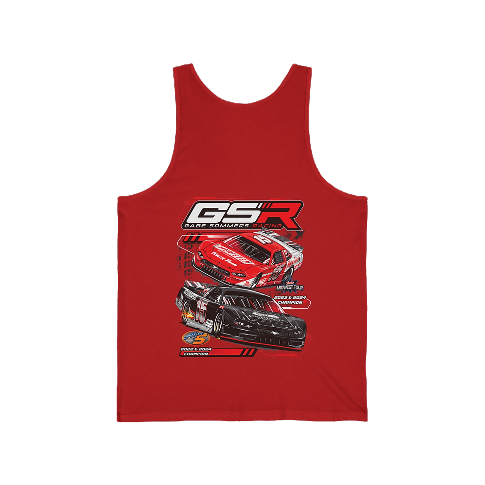 Thumbnail: Gabe Sommers 4x Unisex Jersey Tank