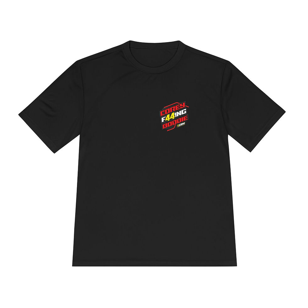Thumbnail: Corey Boddie Racing Unisex Moisture Wicking Tee