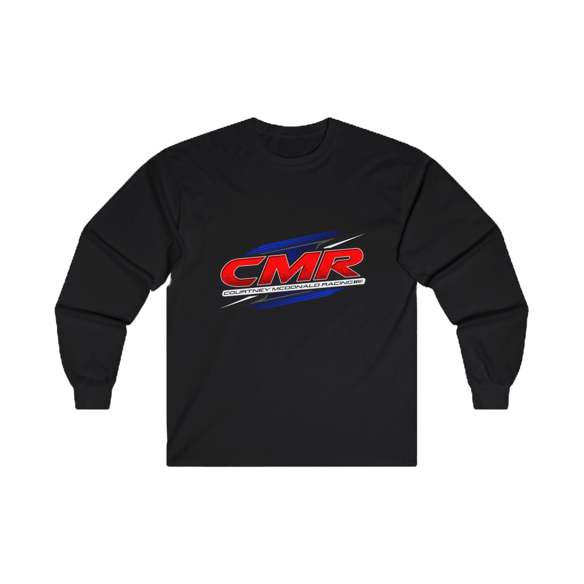Courtney McDonald Racing Big Logo Long Sleeve Tee