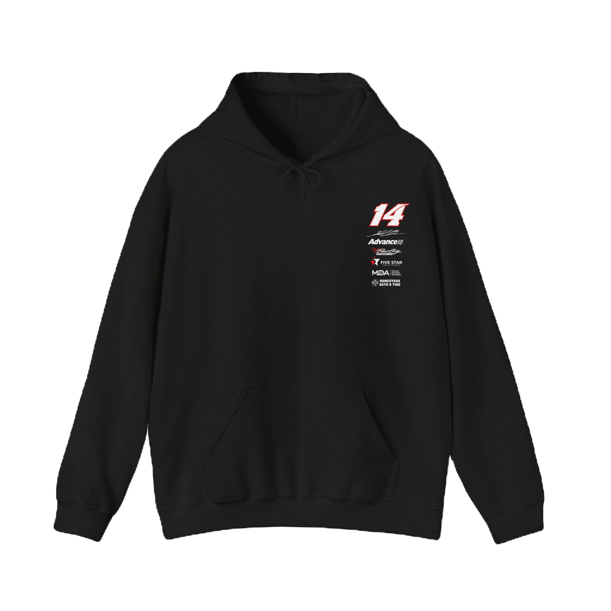 Grant Brown Unisex Hooded Sweatshirt