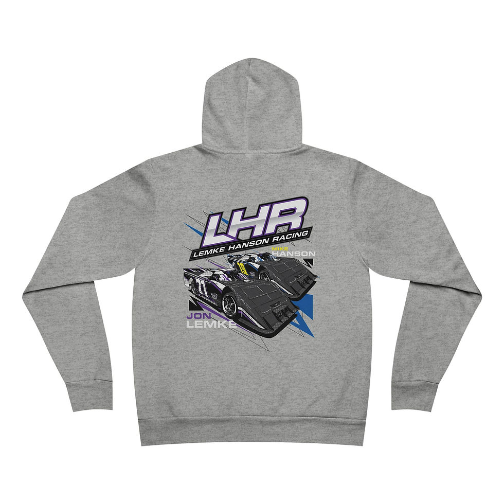 Thumbnail: Lemke Hanson Racing Fleece Pullover Hoodie