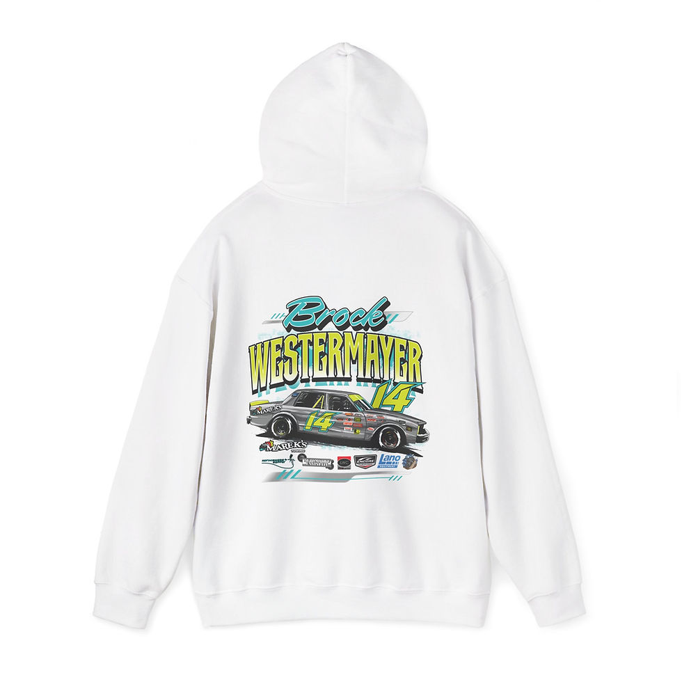 Thumbnail: Brock Westermayer Racing 3XL Option Hooded Sweatshirt