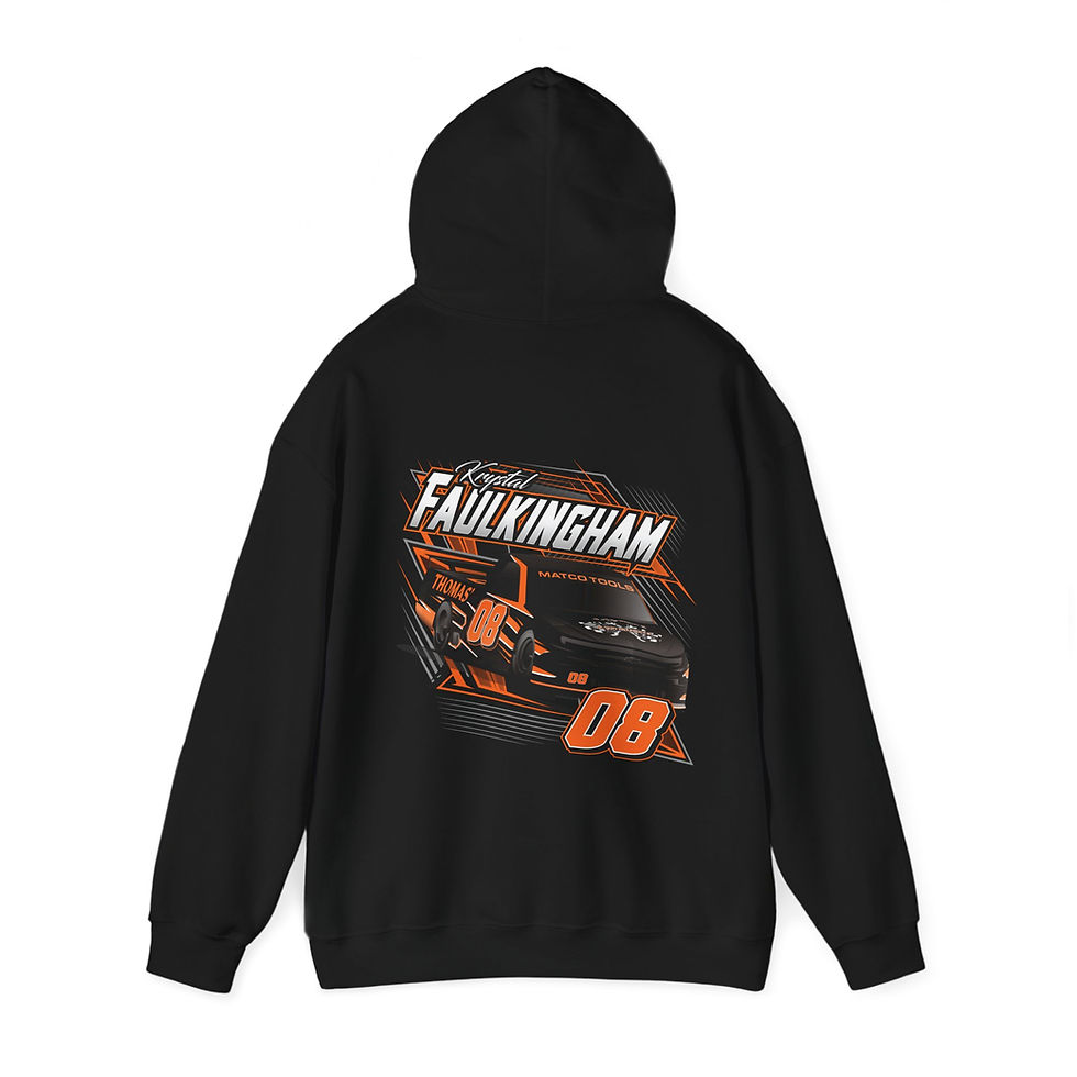 Thumbnail: Faulkingham Racing Hooded Sweatshirt