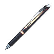 Energel Permanent Retractable Liquid Gel Pen 0.5mm Red