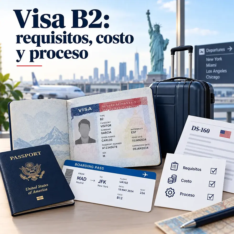 proceso para obtener visa b2