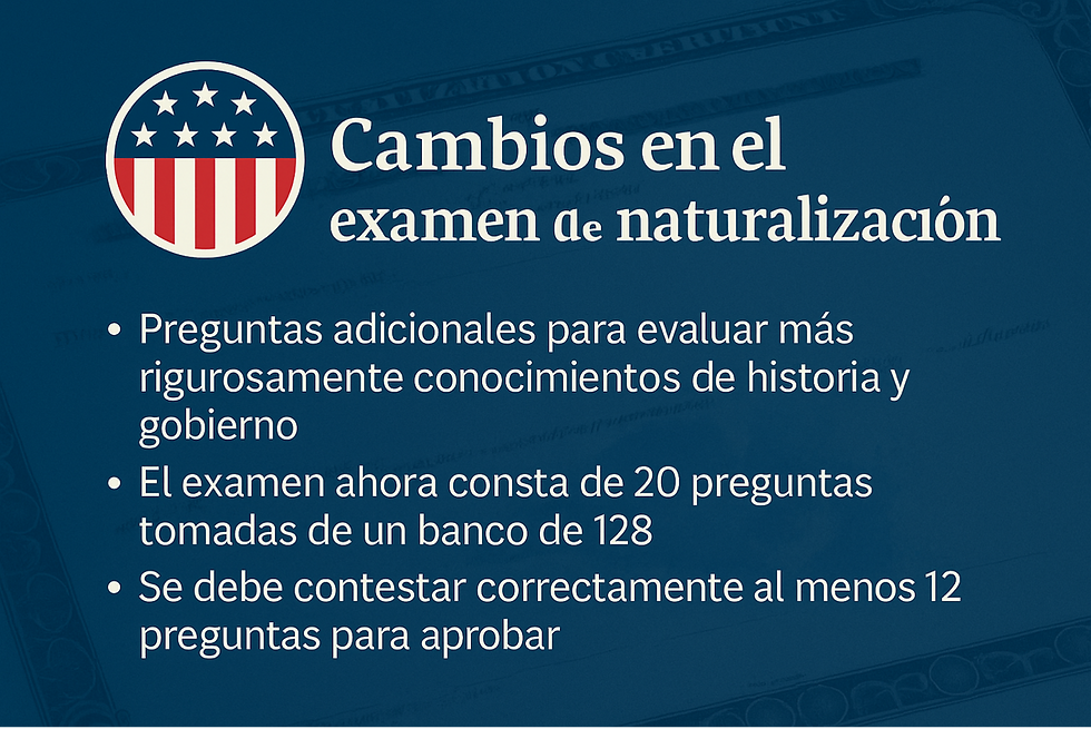 examen ciudadania americana