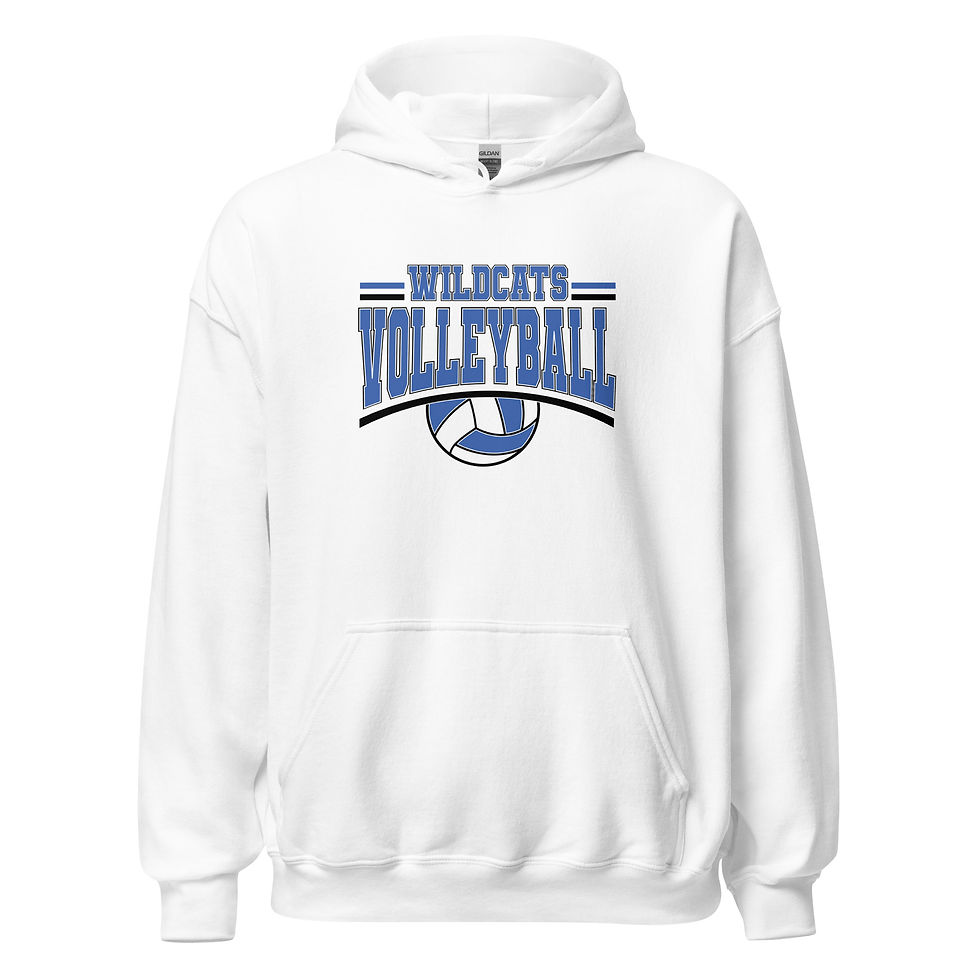 Thumbnail: Harrisonville Volleyball Unisex Hoodie