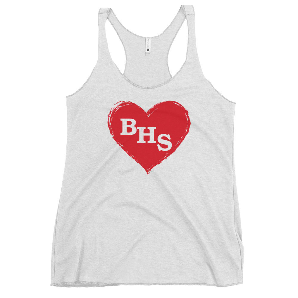 Butler Heart Women's Racerback Tank
