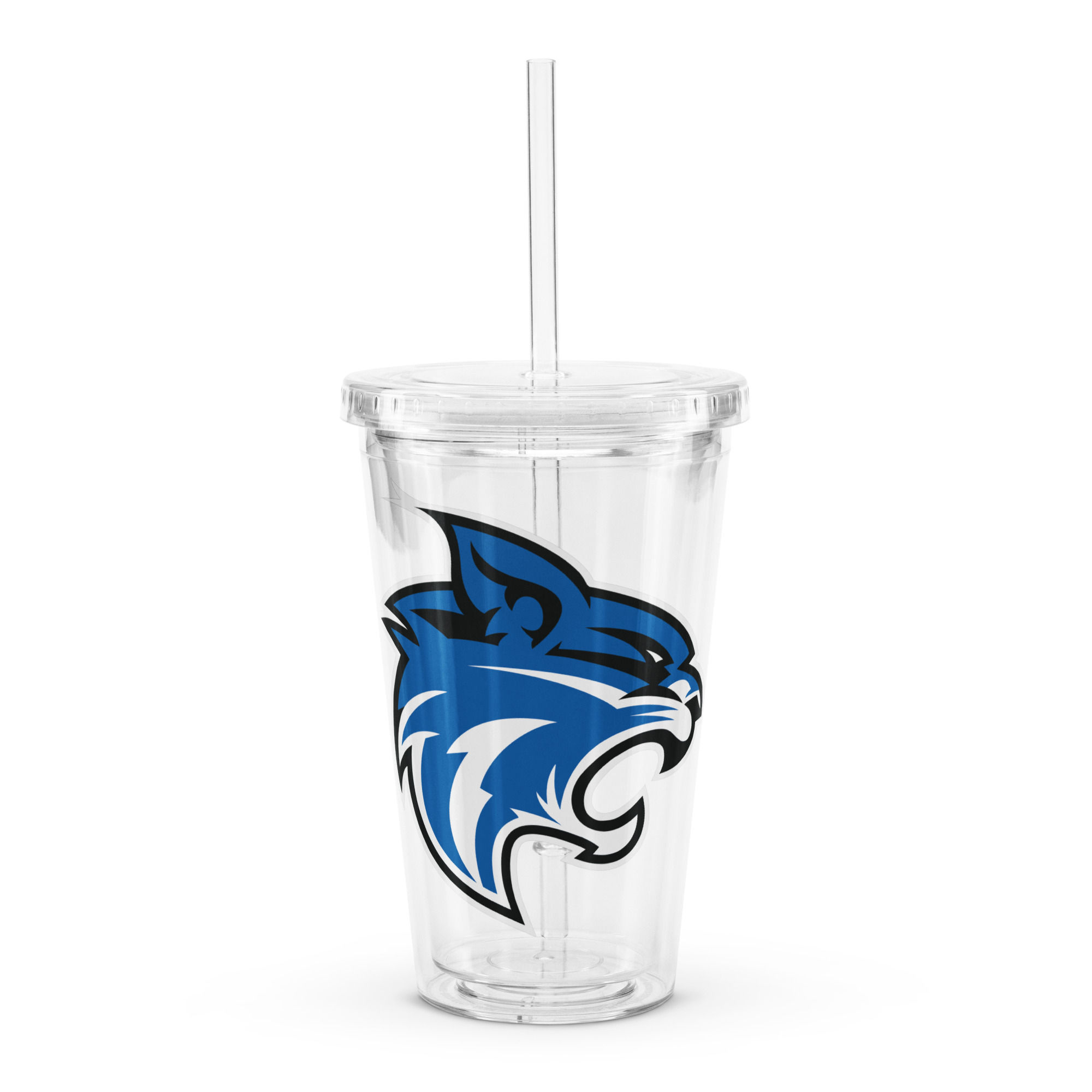 Harrisonville Clear Plastic Tumbler