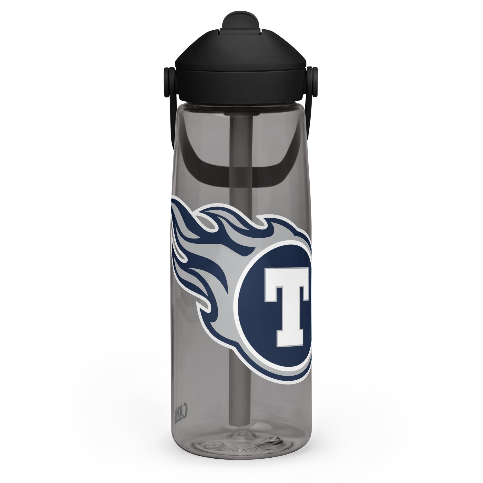 Lee's Summit West Flip Straw Water Bottle