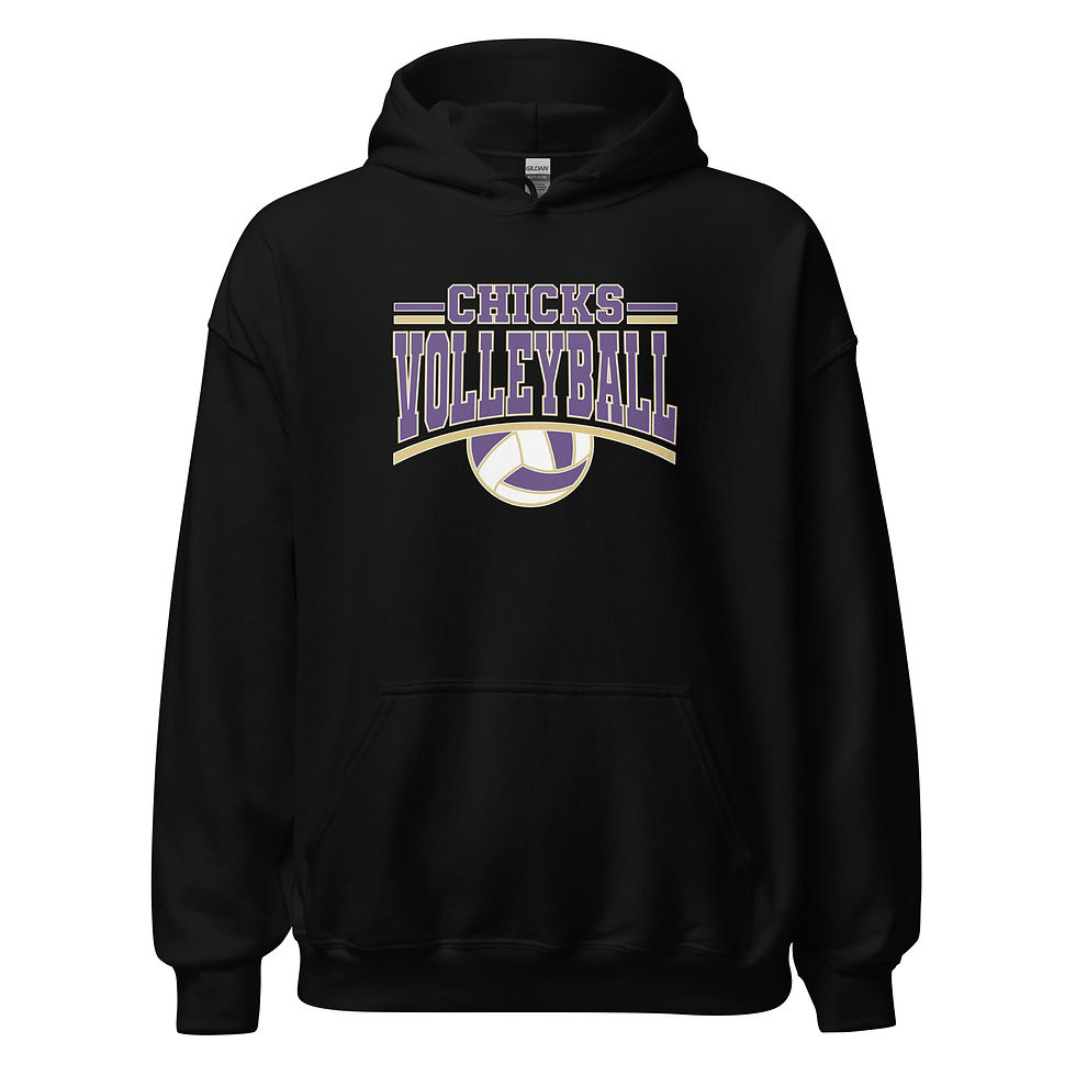 Thumbnail: Pleasant Hill Volleyball Unisex Hoodie