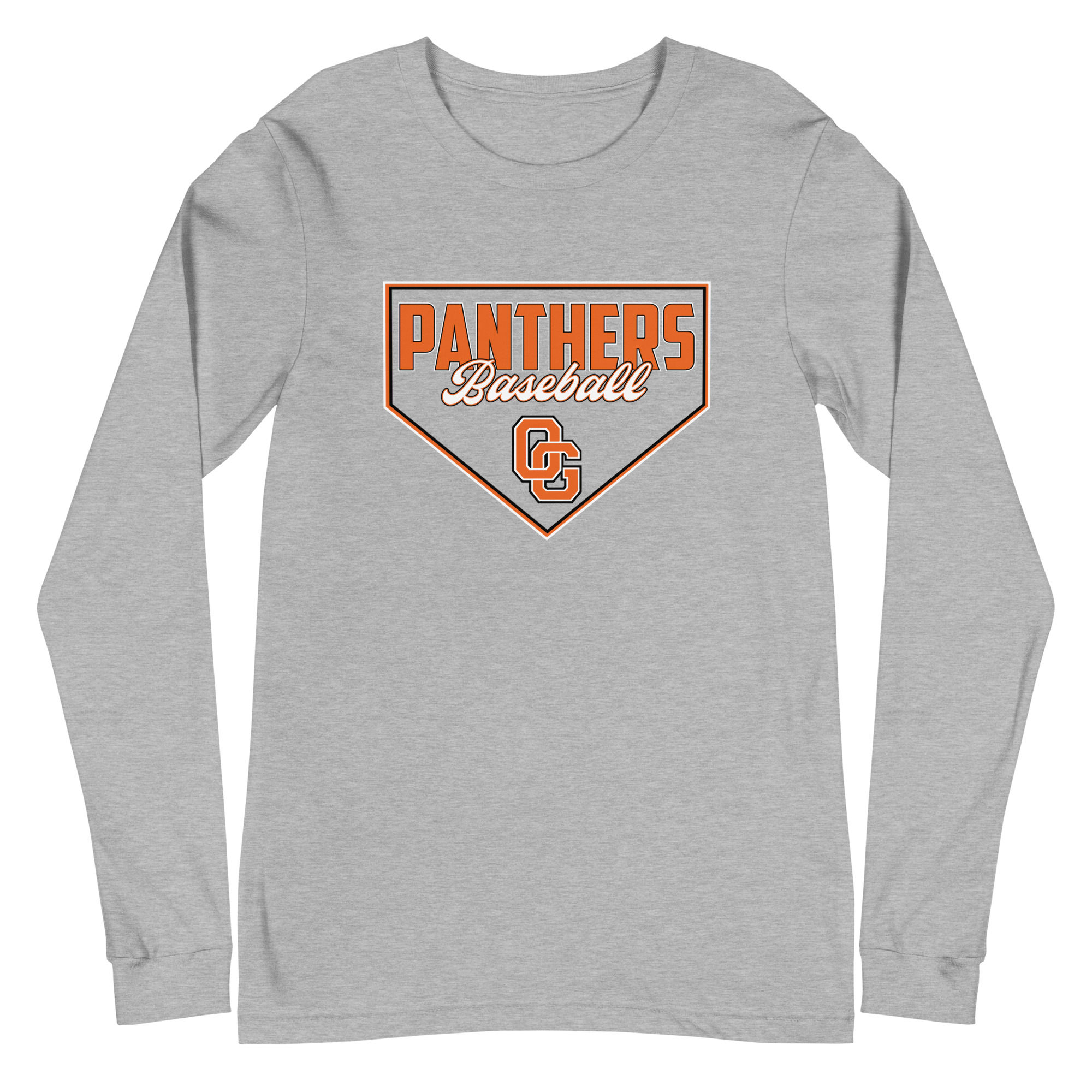 Oak Grove Baseball Unisex Long Sleeve Tee