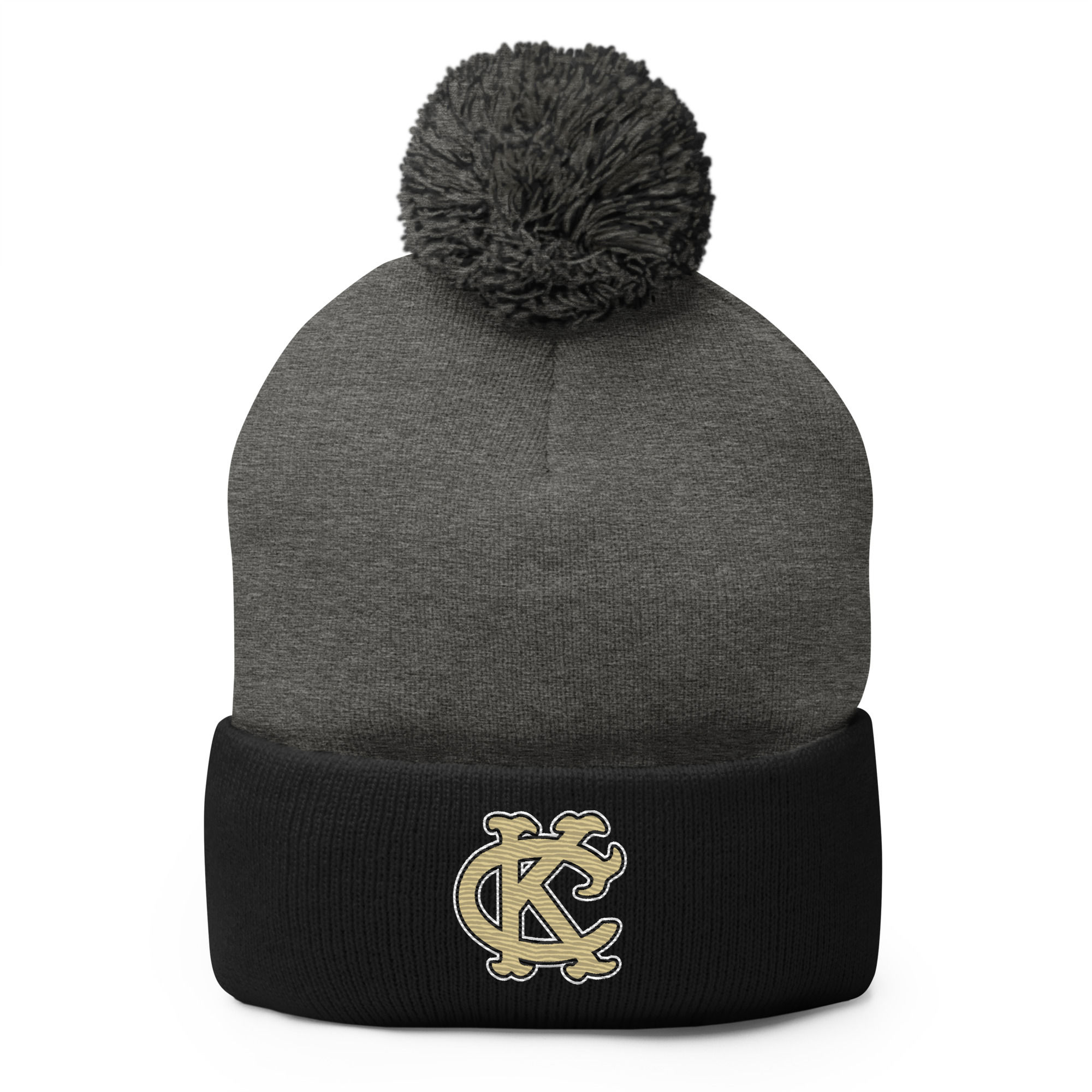 KC Athletics Pom-Pom Beanie