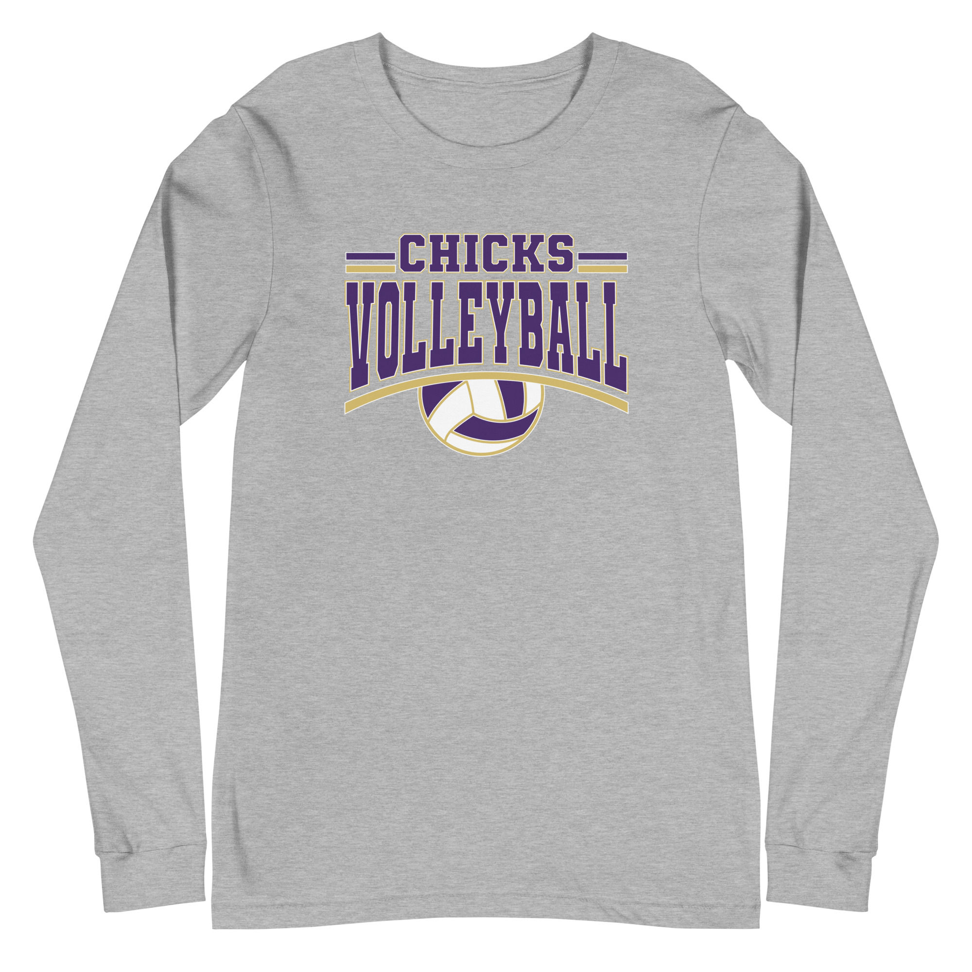 Pleasant Hill Volleyball Unisex Long Sleeve Tee