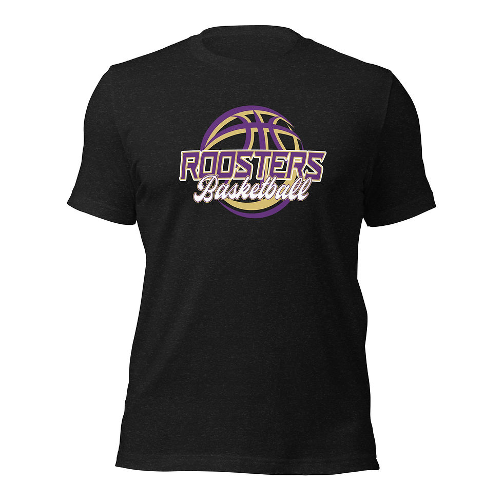 Thumbnail: Pleasant Hill Roosters Basketball Unisex T-Shirt