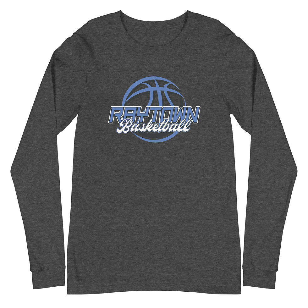 Thumbnail: Raytown Basketball Unisex Long Sleeve Tee