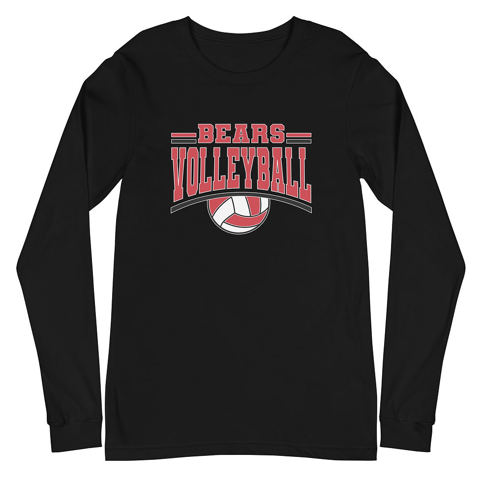 Thumbnail: Butler Volleyball Unisex Long Sleeve Tee