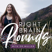 right brain rounds podcast cover art