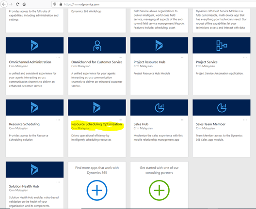 Resource Scheduling Optimization (RSO)- Initial configuration steps – Part 1